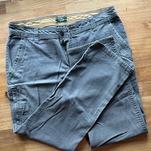 G.H. Bass & Co. Charcoal Cargo Pants for Men 34 X 30